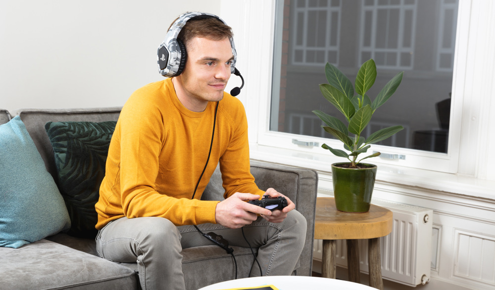 Headset Trust GXT 488 Forze-G Sony PS4 Licensed šedý