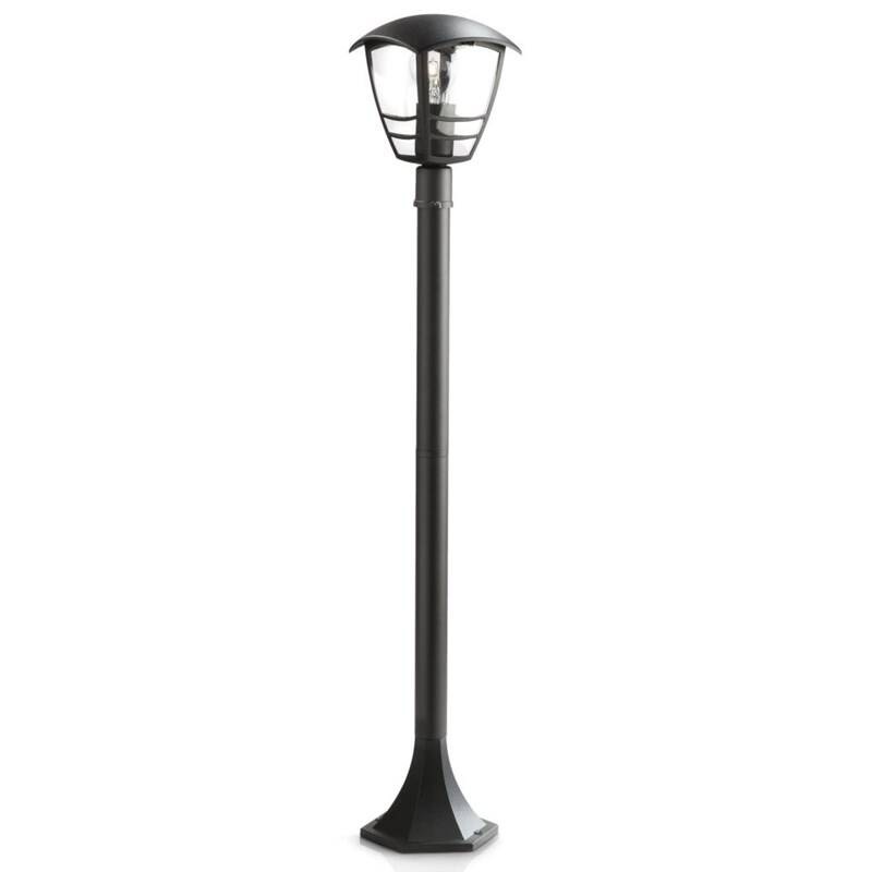 Venkovní svítidlo Philips Creek Post, 1xE27 černé
