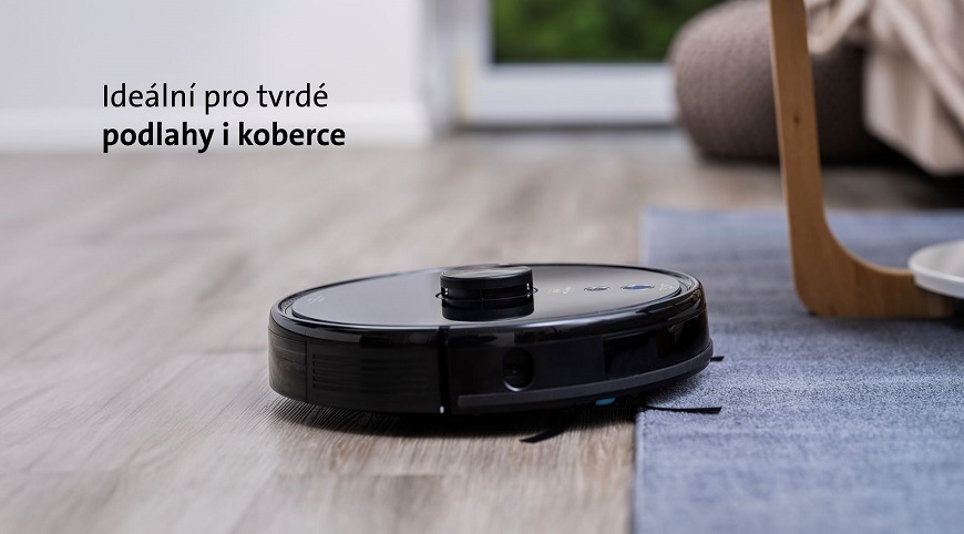 Robotický vysavač ETA Master 2 5229 90010 černý Robotický vysavač ETA Master 2 5229, senzory
