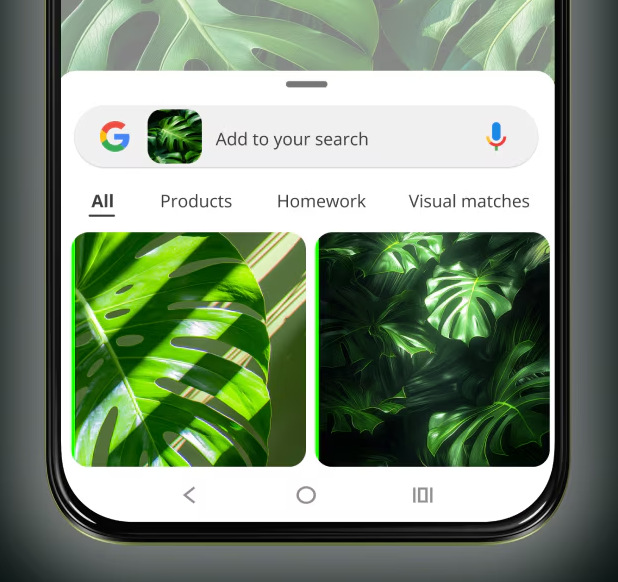 Mobilní telefon Motorola Moto G77 5G 8 GB / 256 GB zelený Motorola Moto G77 umí také Circle to Search