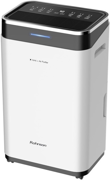 Odvlhčovač Rohnson R-9575 Ionic + Air Purifier černý/bílý