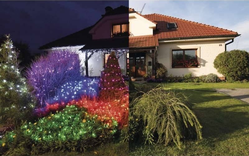 Spojovací řetěz EMOS 100 LED Základní sada pro spojovací řetězy Standard, 10 m, venkovní, teplá bílá, časovač Spojovací řetěz EMOS 100 LED Základní sada pro spojovací řetězy Standard, 10 m, venkovní, teplá bílá, časovač