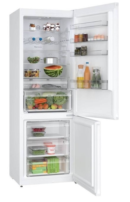 Chladnička s mrazničkou Bosch Serie 4 KGN497WDF PerfectFit bílá