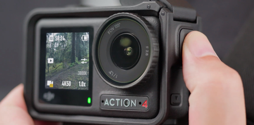 Outdoorová kamera DJI Osmo Action 4 Adventure Combo šedý Outdoorová kamera DJI Osmo Action 4 Adventure Combo šedý