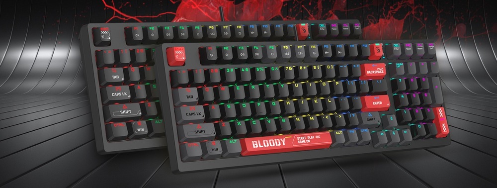 Klávesnice A4Tech Bloody S98 RGB, CZ/SK layout A4Tech Bloody S98