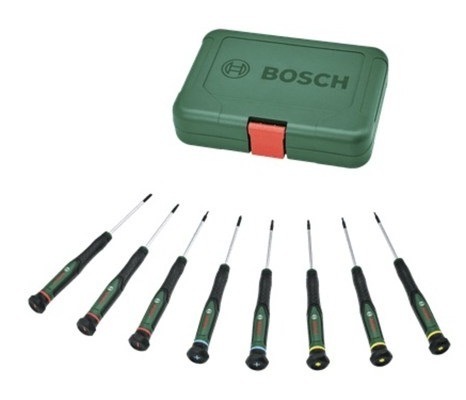 Sada šroubováků Bosch z kvalitní oceli S2, ergonomické rukojeti