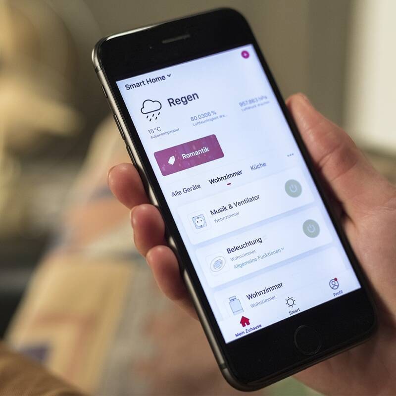 Vestavné svítidlo Hama SMART Wi-Fi bílé Vestavné svítidlo Hama SMART Wi-Fi bílé