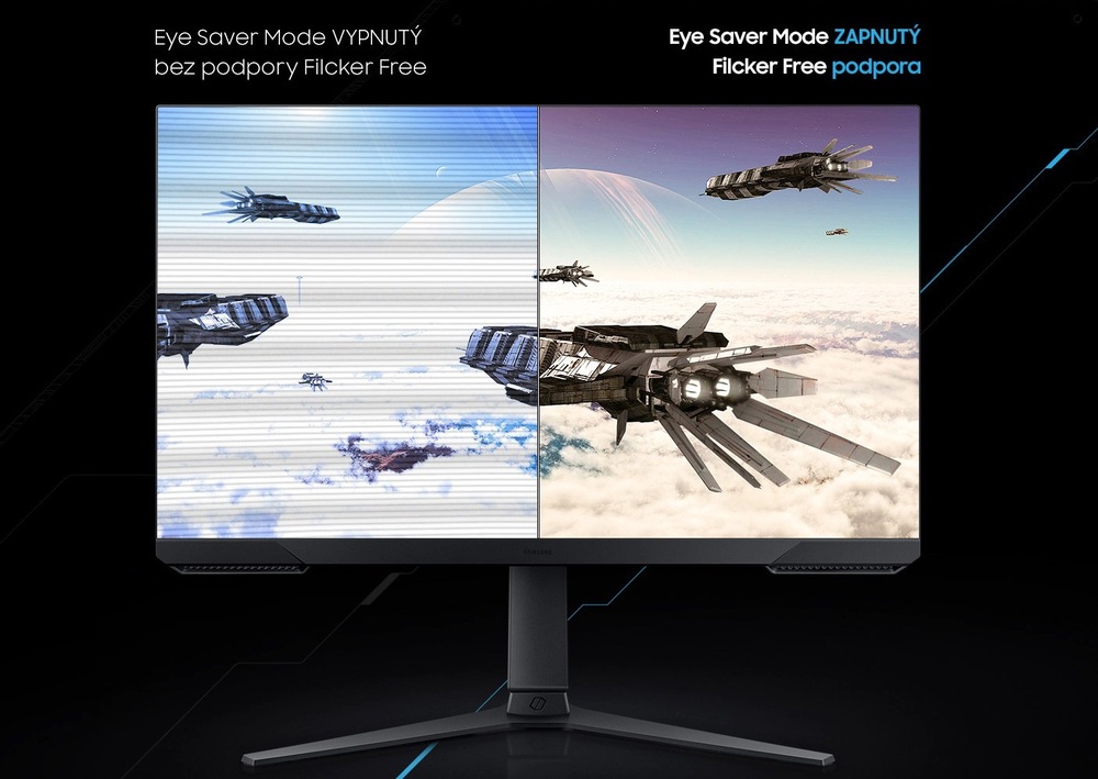 Herní monitor Samsung Odyssey G30A 24 Samsung Odyssey G3A