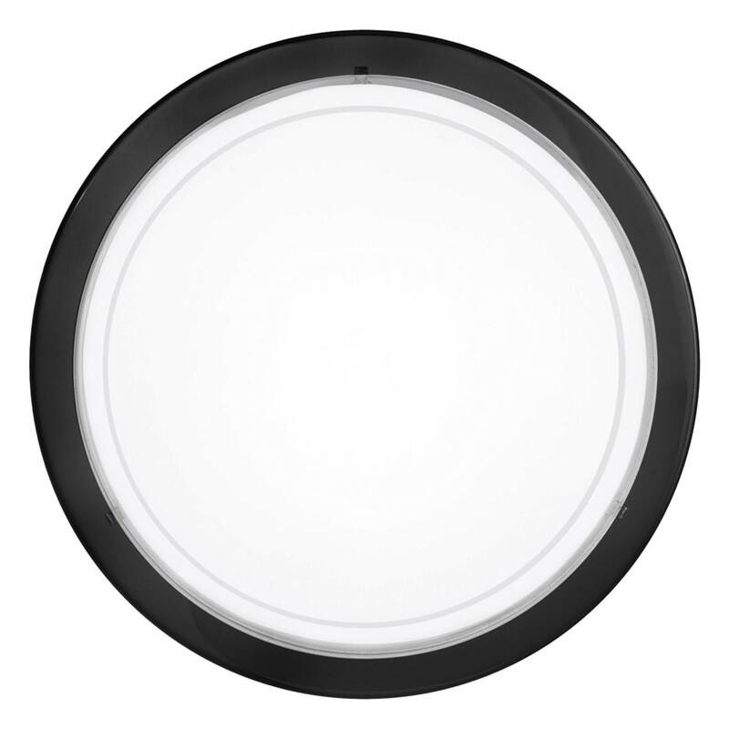 Stropní svítidlo Eglo Planet 1 černé/bílé