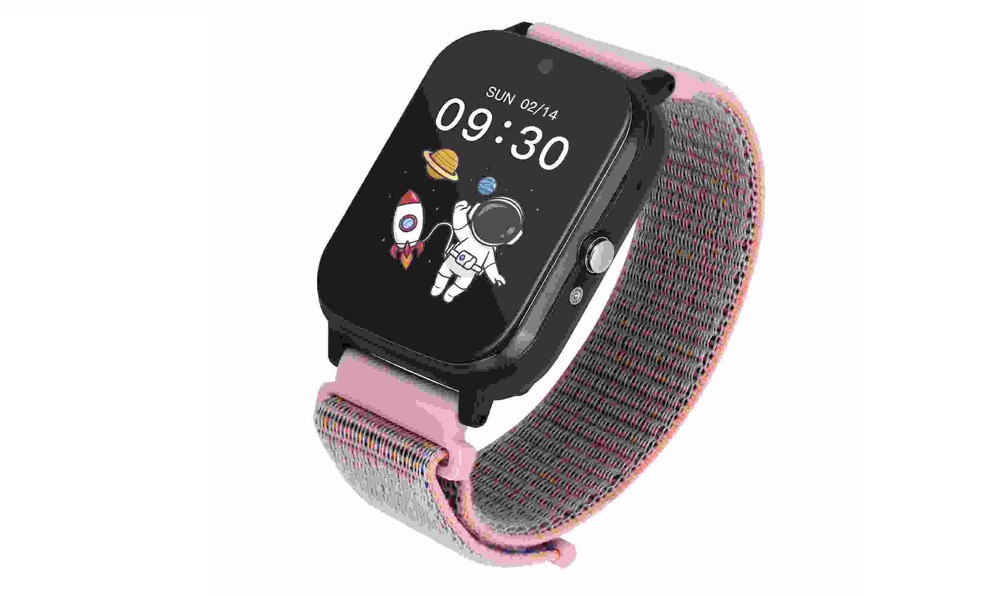 Chytré hodinky Garett Kids Tech 4G růžové