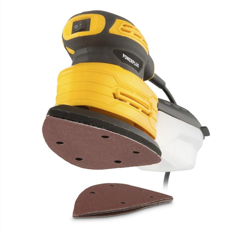 Vibrační bruska Powerplus POWX04800 s výkonným motorem 180 W