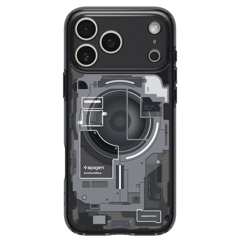 Kryt na mobil Spigen Ultra Hybrid MagSafe na iPhone 18 Pro Max/17 Pro Max černý