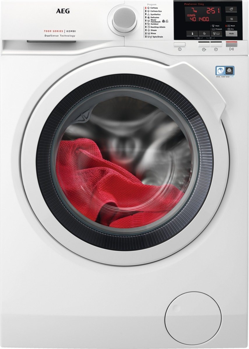 Pračka se sušičkou AEG Dualsense® L7WBG47W bílá
