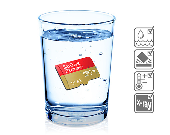 Paměťová karta SANDISK Micro SDXC Extreme Pro 256GB UHS-I U3 (170R/90W) + adaptér