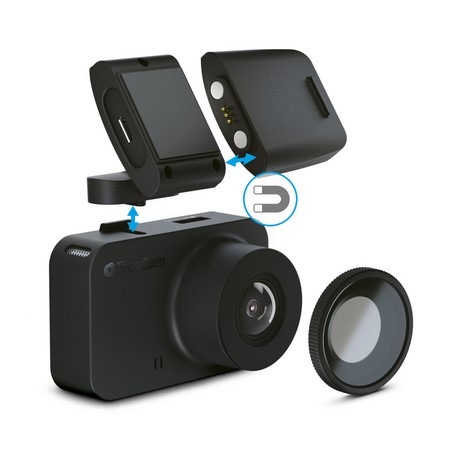 Autokamera TrueCam M5 GPS Wi-Fi (s hlášením radarů) černá