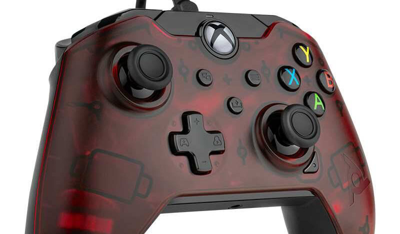 Gamepad PDP Wired Controller pro Xbox One/Series červený