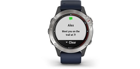 Chytré hodinky Garmin Quatix6 PRO Saphire - Titanium/Titanium