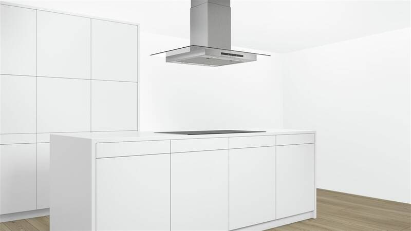 Odsavač par Bosch DIG97IM50 nerez/sklo Pro otevřené i uzavřené kuchyně