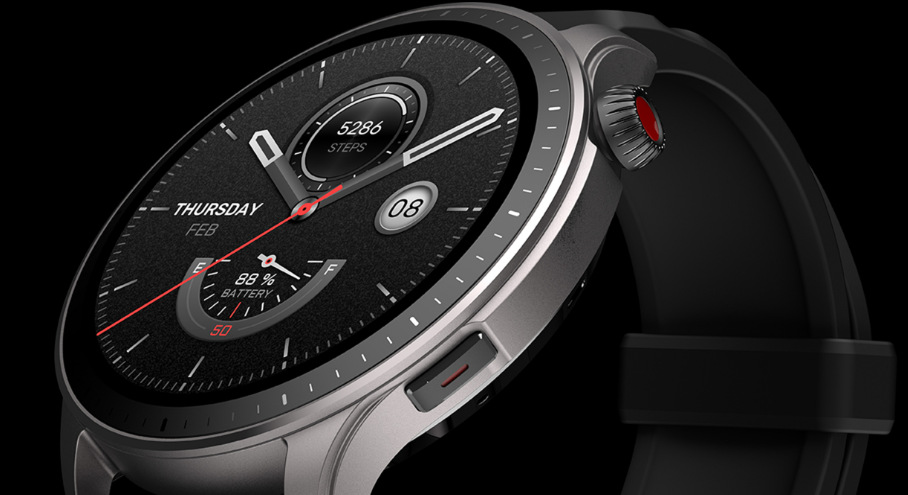 Chytré hodinky Amazfit GTR 4 - Racetrack Grey