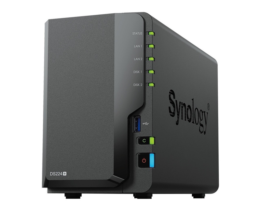 Datové úložiště (NAS) Synology DiskStation DS224+ včetně 2ks HDD 4TB černé