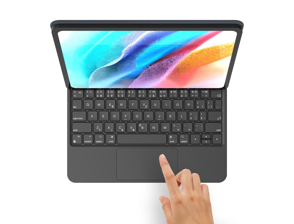 Pouzdro na tablet s klávesnicí FIXED Typee na Apple iPad Pro 11" (2018-2022)/iPad Air 11" (2020/2022/2025)/ iPad Air M2/M3 CZ černé Pouzdro na tablet s klávesnicí FIXED Typee na Apple iPad Pro 11" (2018-2022)/iPad Air 11" (2020/2022/2025)/ iPad Air M2/M3 CZ černé