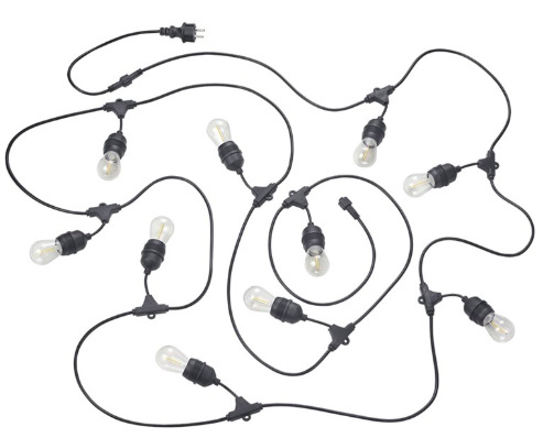 Párty osvětlení Reality Chain, 10x E27 LED, 6,5m