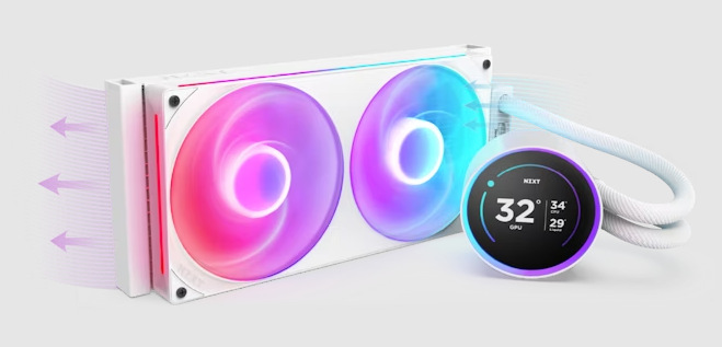 Vodní chladič NZXT Kraken Elite 280 RGB white Vodní chladič NZXT Kraken Elite 280 RGB white