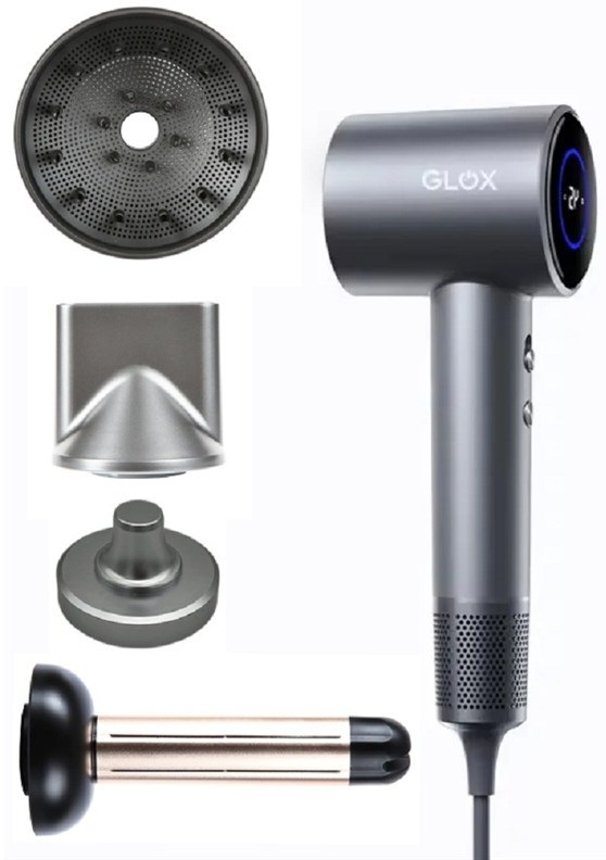 Fén GLOX GLOXD3GSET s veškerým příslušenstvím