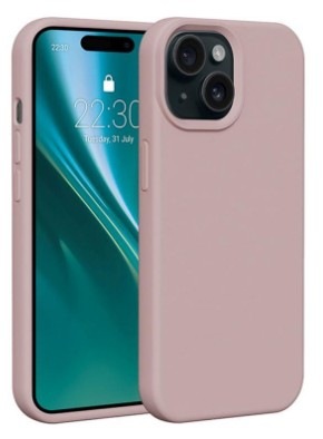 Kryt na mobil CPA Etteri na Apple iPhone 15 v růžové barvě