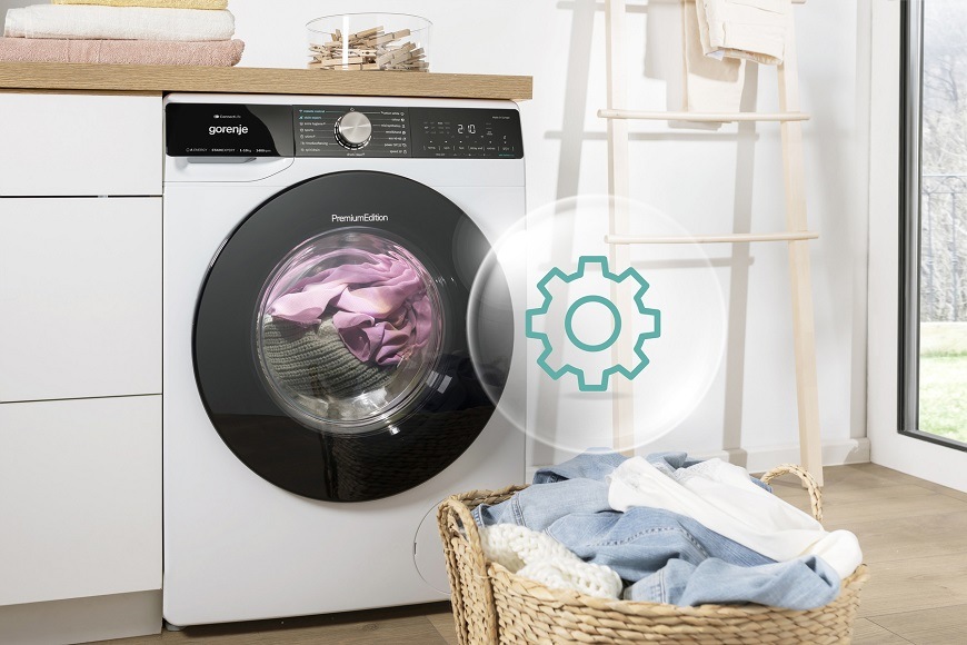 Pračka Gorenje Advanced WSAP84AWI bílá Pračka Gorenje WSAP84AWI, AdaptTech