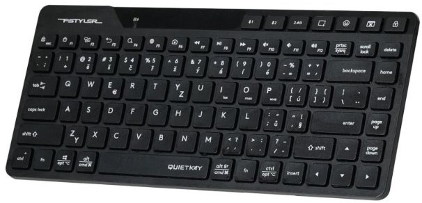 Klávesnice A4Tech FStyler FBK26C AS, CZ černá