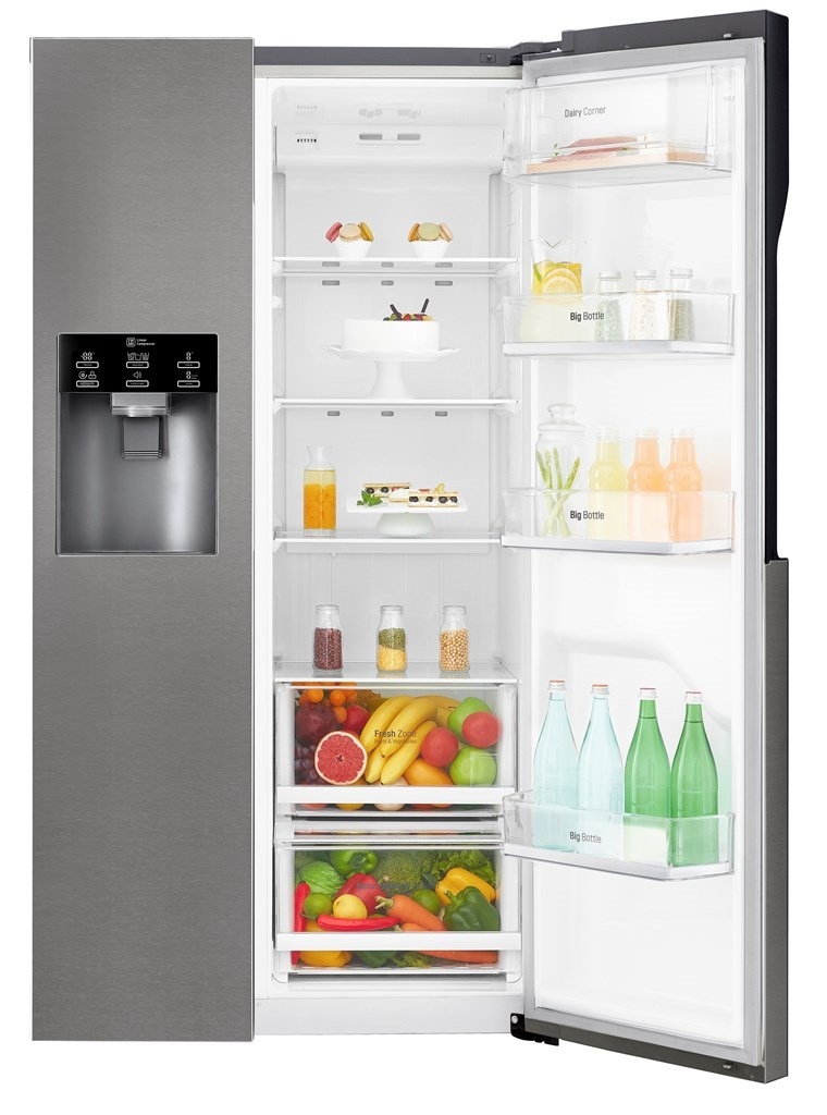 Americká lednice LG GSL360ICEV nerez