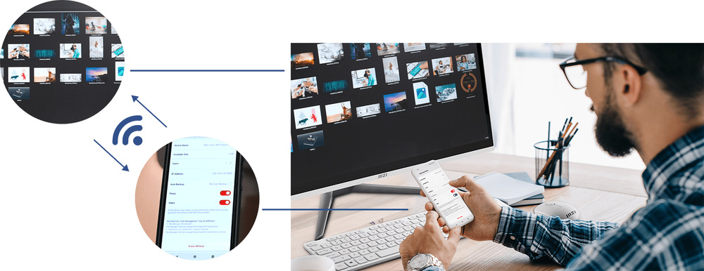 Počítač All In One MSI PRO AP222T 13M-446XEU černý MSI PRO AP222T 13M-446XEU, černá