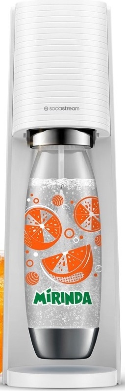 Výrobník sodové vody SodaStream Terra White MIRINDA Mpack bílý Výrobník sodové vody SodaStream Terra White MIRINDA Mpack bílý