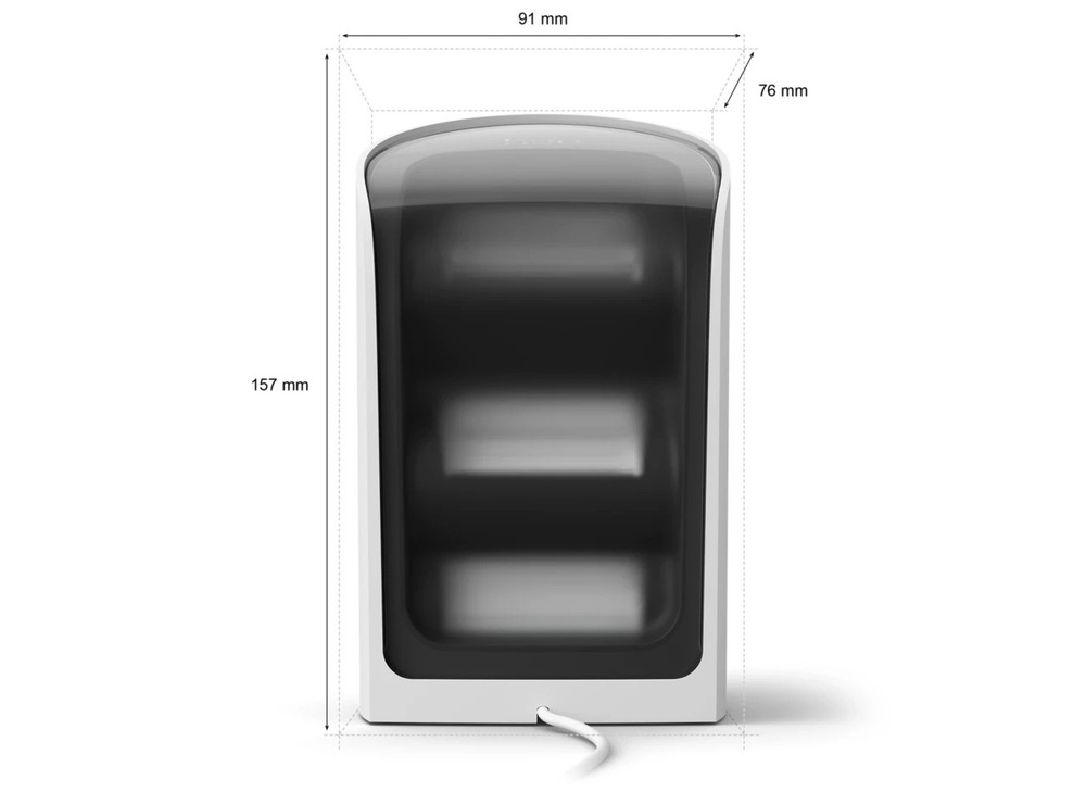 Stolní svítidlo Philips Hue Wall washer, 20W, EU/UK, White and Color Gradient (2 ks) bílá Lampička Philips Hue Wall washer s konkrétními rozměry