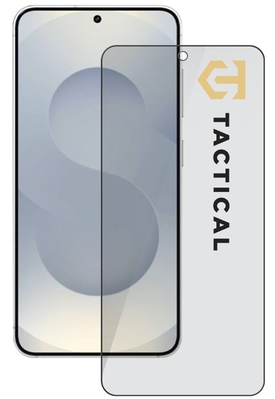 Tvrzené sklo Tactical na Samsung Galaxy S26, černá barva