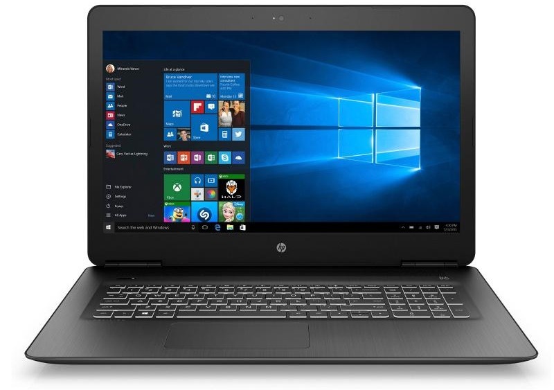 Notebook HP Pavilion Power 17-ab305nc černý