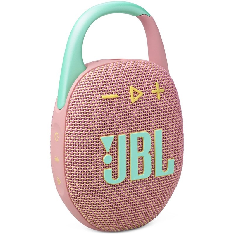 Přenosný reproduktor JBL CLIP 5 růžový Přenosný reproduktor JBL CLIP 5, růžový