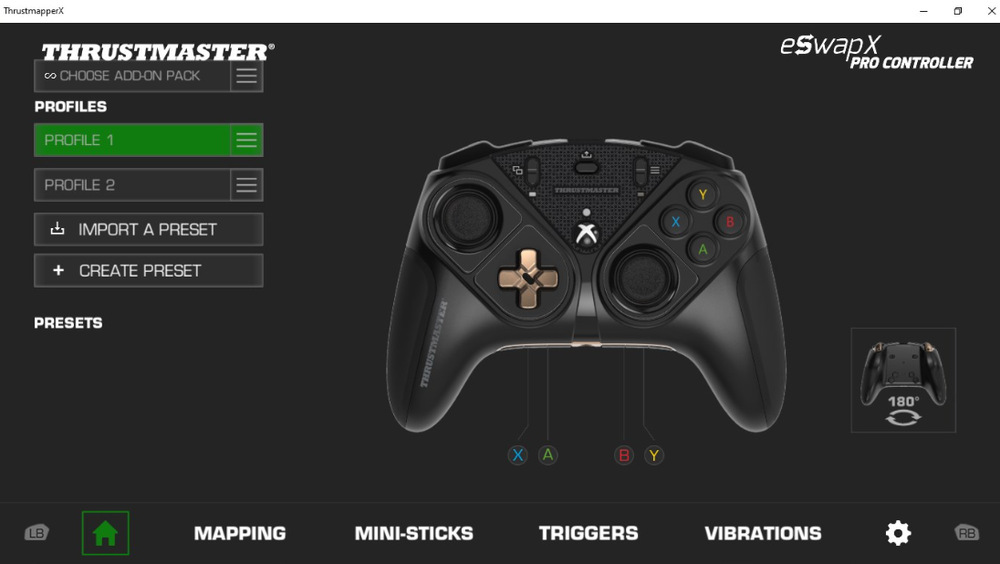 Modul Thrustmaster eSwap X S5 NXG MINI-STICK MODULE, 1x modul pro eSwap X, eSwap S (Xbox Series X/S a PC)