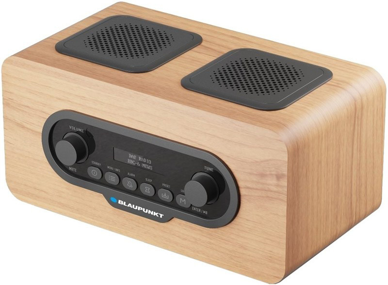 Radiopřijímač DAB+ Blaupunkt DR10CR, hnědý