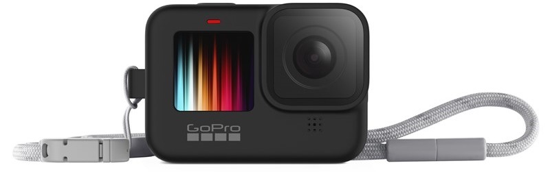 Ochranné pouzdro GoPro obal + šňůrka (černý) (Sleeve + Lanyard Black)