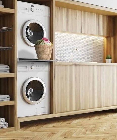 Mezikus pračka - sušička s výsuvem Meliconi Torre Smart L60 bílý Mezikus pračka - sušička s výsuvem Meliconi Torre Smart L60 bílý