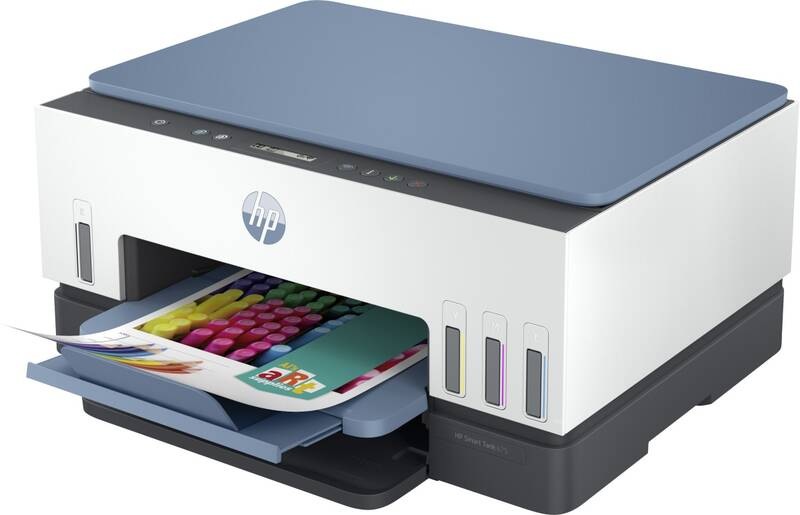 HP Smart Tank 675 All-in-One (28C12A#670), bílá/modrá
