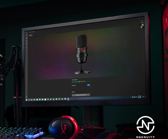 Mikrofon HyperX SoloCast bílý