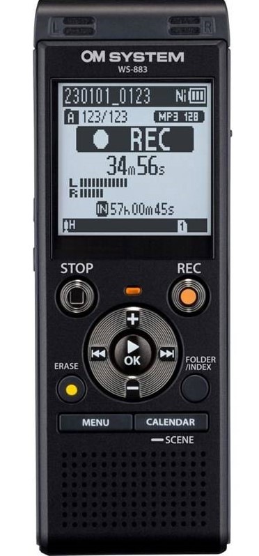 Diktafon OM SYSTEM WS-883 černý