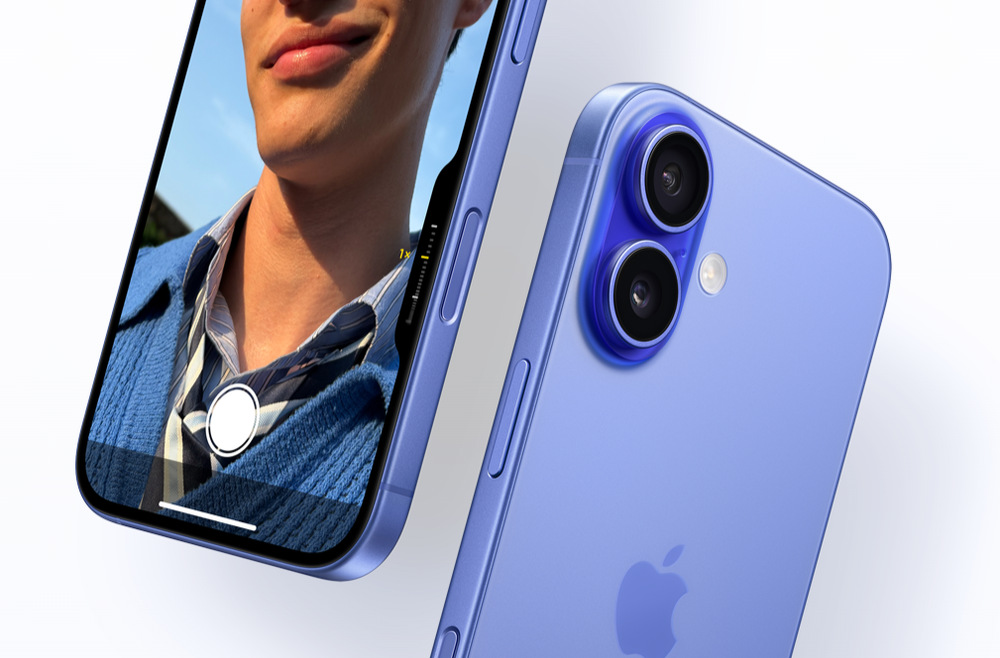 Mobilní telefon Apple iPhone 16 128 GB ultramarínový