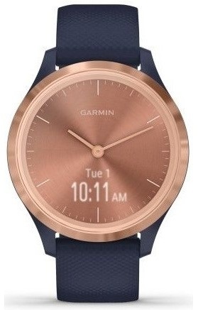 Chytré hodinky Garmin vivomove3S Sport RoseGold/Blue