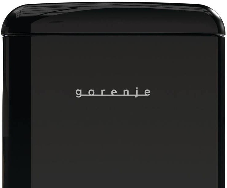 Chladnička s mrazničkou Gorenje Retro ONRK619DBK-L černá Chladnička Gorenje ONRK619DBKL, černá