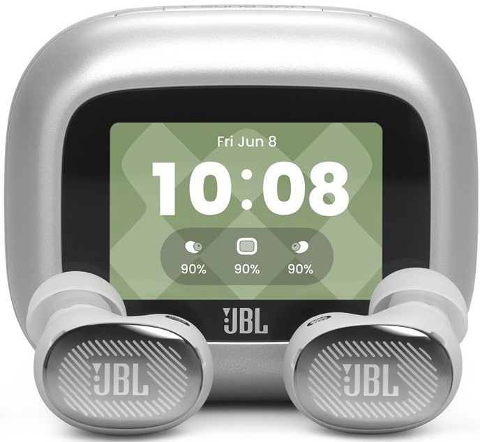 Bezdrátová sluchátka JBL Live Buds4 Silver