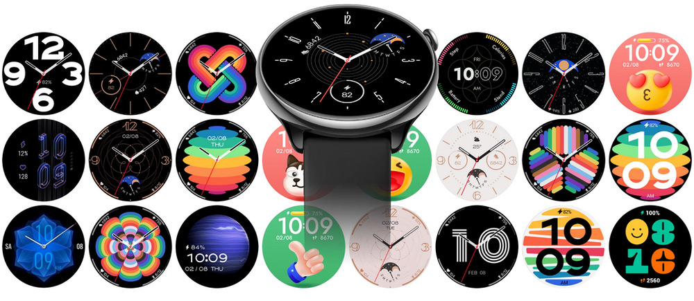 Chytré hodinky Amazfit GTR Mini černé
